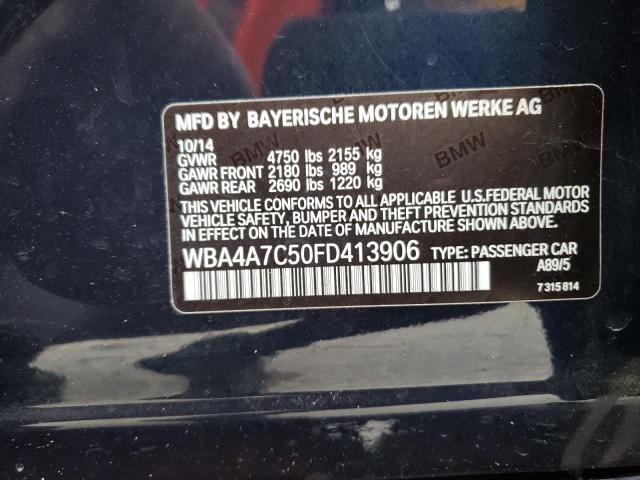 Photo 10 from auction – 2015 BMW 428 XI GRA with VIN WBA4A7C50FD413906