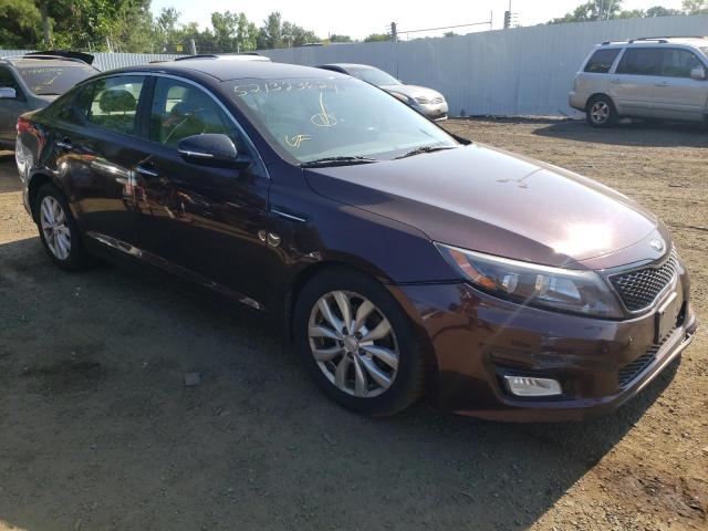 KIA OPTIMA EX 2014 with VIN 5XXGN4A70EG331136 - Photo from auction