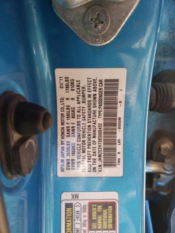 Photo 10 from auction – 2011 HONDA INSIGHT EX with VIN JHMZE2H73BS005432