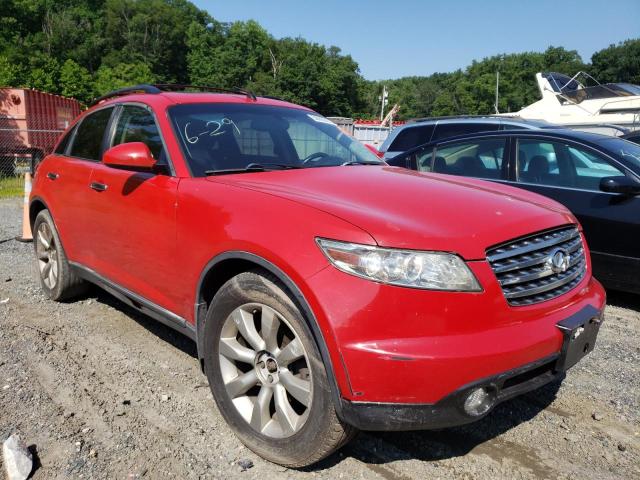INFINITI FX45 2003 with VIN JNRBS08W13X001844 - Photo from auction