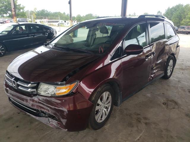 Photo 2 from auction – 2014 HONDA ODYSSEY EX with VIN 5FNRL5H61EB113615