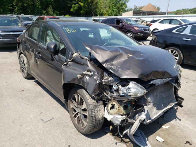 HONDA CIVIC EXL 2013 with VIN 2HGFB2F92DH509595 - Photo from auction