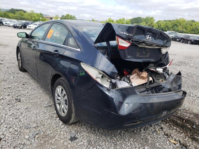 Photo 3 from auction – 2011 HYUNDAI SONATA GLS with VIN 5NPEB4AC9BH168788