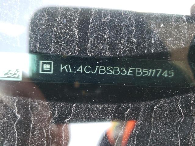 Photo 10 from auction – 2014 BUICK ENCORE CON with VIN KL4CJBSB3EB511745