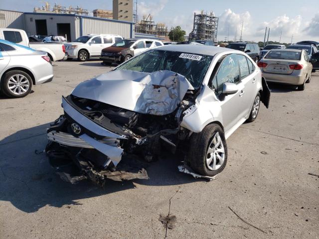 Photo 2 from auction – 2021 TOYOTA COROLLA LE with VIN 5YFEPMAE0MP164637