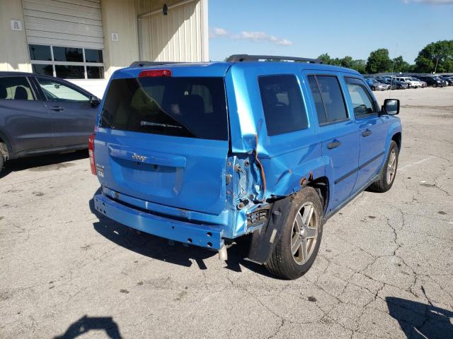 Photo 4 from auction – 2008 JEEP PATRIOT SP with VIN 1J8FF28W98D537363