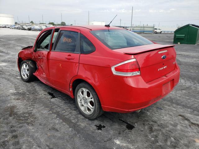 Photo 3 from auction – 2008 FORD FOCUS SE with VIN 1FAHP35N68W195086