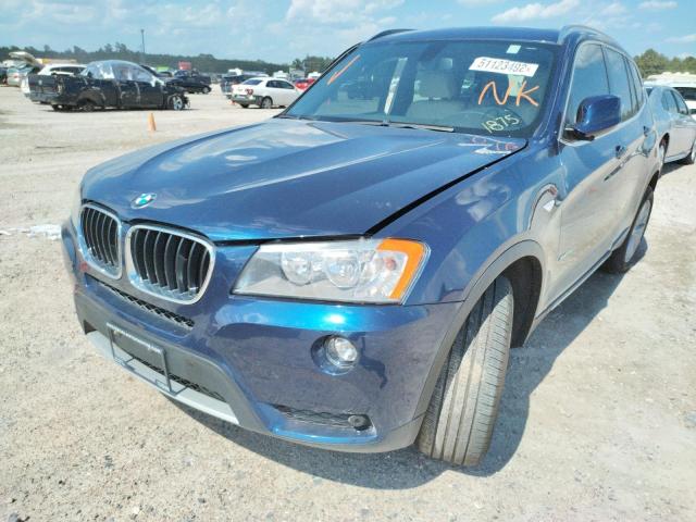 Photo 2 from auction – 2013 BMW X3 XDRIVE2 with VIN 5UXWX9C55D0A11875
