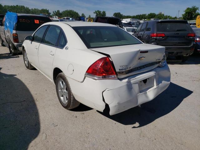 Photo 3 from auction – 2008 CHEVROLET IMPALA LT with VIN 2G1WT55K389180786