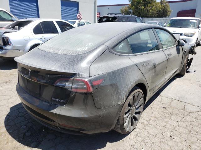 Photo 4 from auction – 2021 TESLA MODEL 3 with VIN 5YJ3E1EC9MF879304