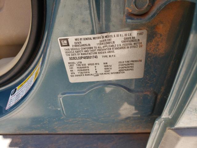 Photo 10 from auction – 2008 SATURN VUE XE with VIN 3GSCL33P48S601743