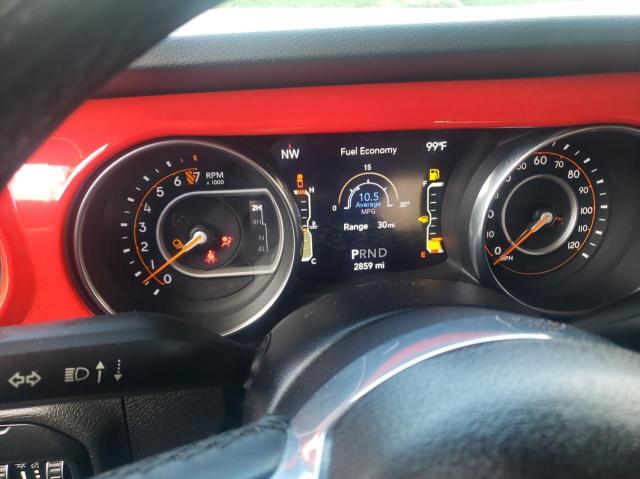 Photo 8 from auction – 2020 JEEP GLADIATOR with VIN 1C6HJTAG0LL166414