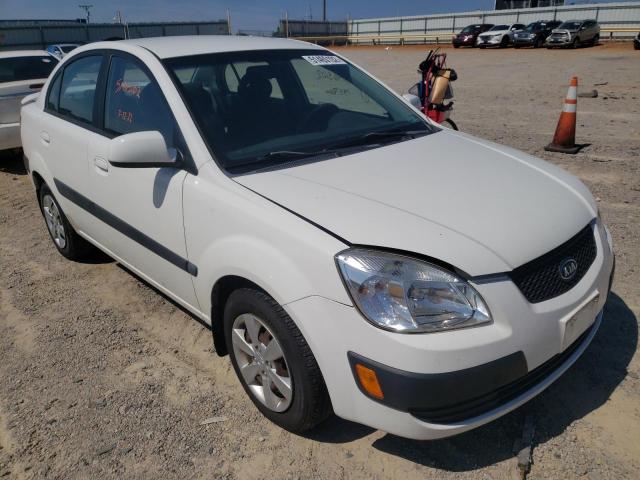 KIA RIO BASE 2008 with VIN KNADE123286407436 - Photo from auction