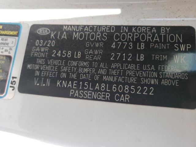 Photo 10 from auction – 2020 KIA STINGER with VIN KNAE15LA8L6085222