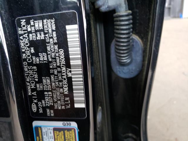 Photo 10 from auction – 2021 KIA SELTOS EX with VIN KNDERCAAXM7160680