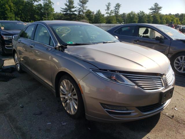 LINCOLN MKZ 2016 with VIN 3LN6L2J94GR610242 - Photo from auction