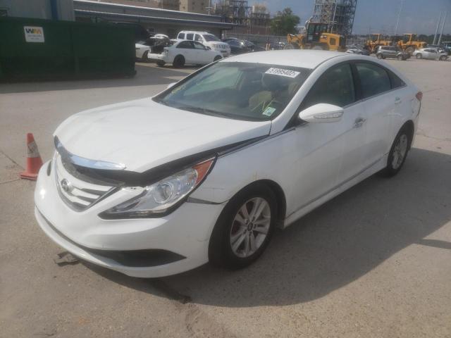 Photo 2 from auction – 2014 HYUNDAI SONATA GLS with VIN 5NPEB4AC7EH880723