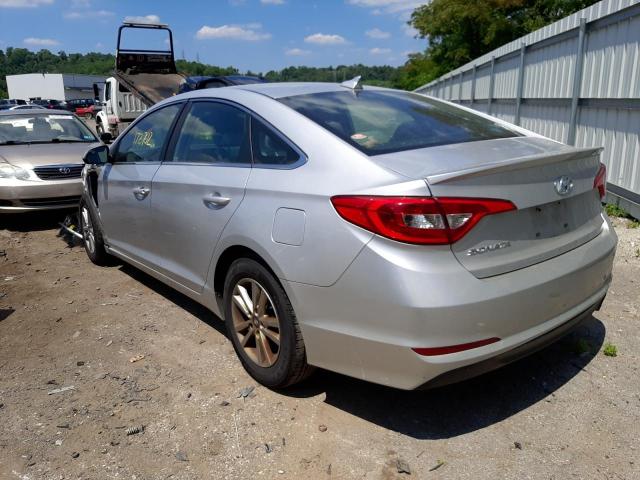 Photo 3 from auction – 2016 HYUNDAI SONATA SE with VIN 5NPE24AF5GH289240