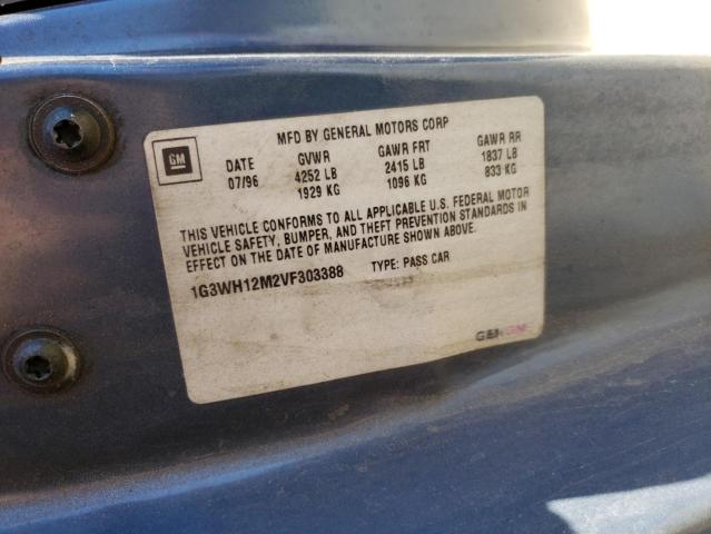 Photo 10 from auction – 1997 OLDSMOBILE CUTLASS SU with VIN 1G3WH12M2VF303388