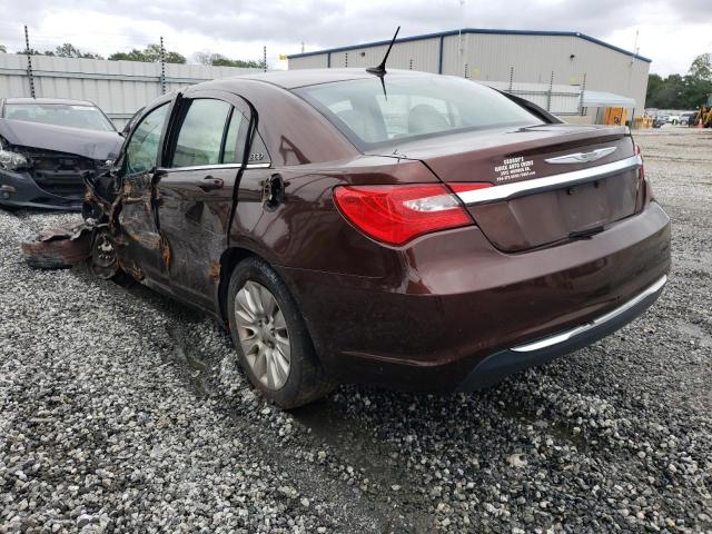 Photo 3 from auction – 2012 CHRYSLER 200 LX with VIN 1C3CCBAB1CN178303