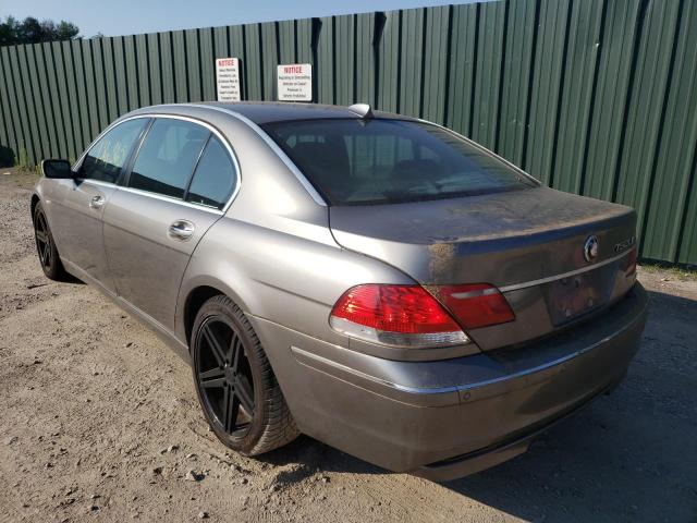 Photo 3 from auction – 2006 BMW 750 LI with VIN WBAHN83576DT34003