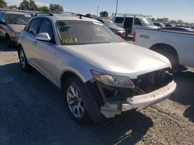 INFINITI FX35 2006 with VIN JNRAS08W96X207770 - Photo from auction