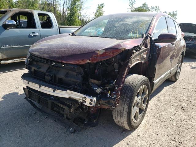 Photo 2 from auction – 2019 HONDA CR-V EXL with VIN 2HKRW2H87KH646394