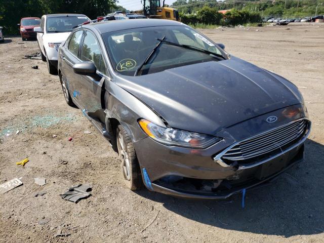 FORD FUSION SE 2017 with VIN 3FA6P0H76HR224351 - Photo from auction
