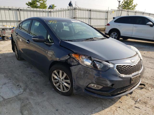 KIA FORTE EX 2015 with VIN KNAFX4A8XF5331310 - Photo from auction