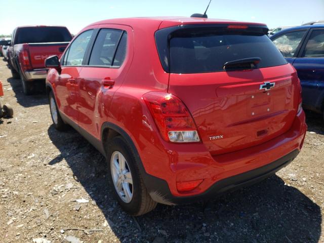 Photo 3 from auction – 2020 CHEVROLET TRAX LS with VIN KL7CJKSB4LB340522