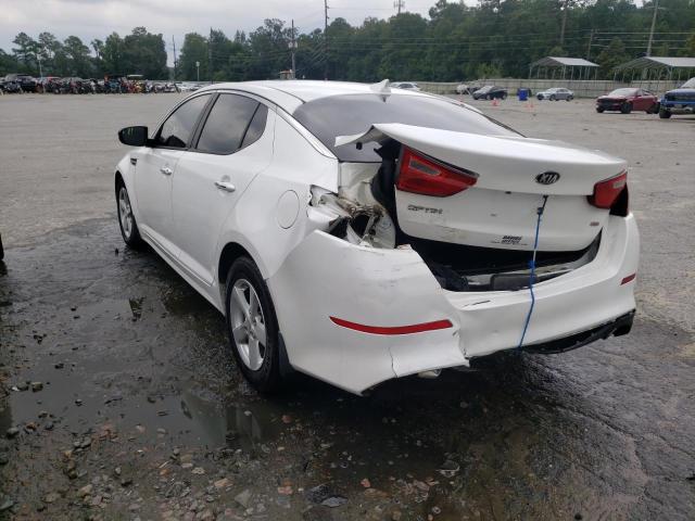 Photo 3 from auction – 2015 KIA OPTIMA LX with VIN KNAGM4A7XF5530913
