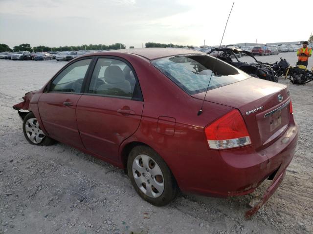Photo 3 from auction – 2009 KIA SPECTRA EX with VIN KNAFE221595605352
