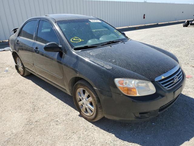 KIA SPECTRA EX 2009 with VIN KNAFE222995612524 - Photo from auction