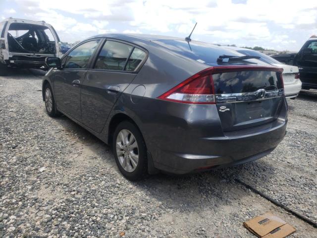 Photo 3 from auction – 2012 HONDA INSIGHT EX with VIN JHMZE2H73CS003858