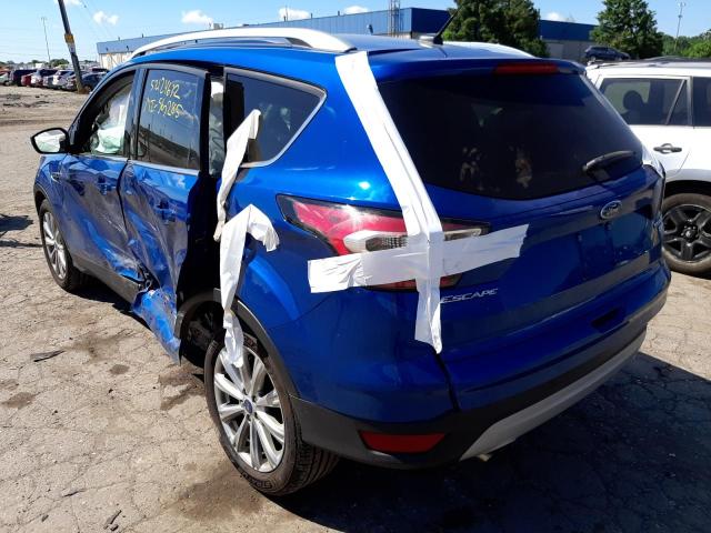 Photo 3 from auction – 2017 FORD ESCAPE TIT with VIN 1FMCU9J99HUF06039