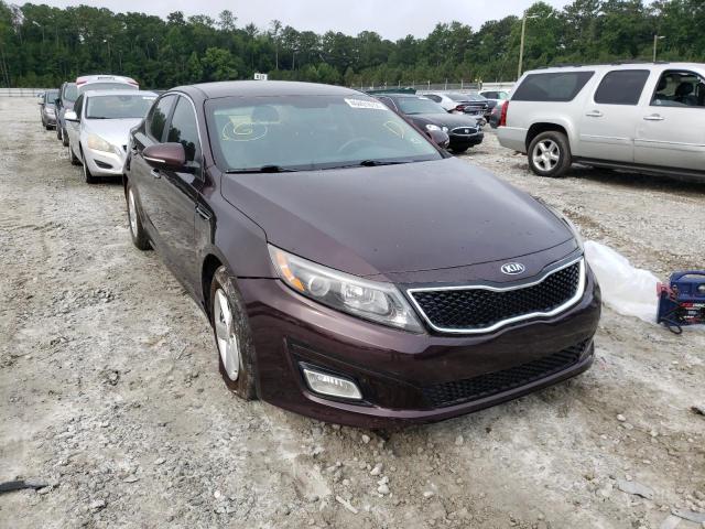 KIA OPTIMA LX 2014 with VIN 5XXGM4A7XEG261485 - Photo from auction