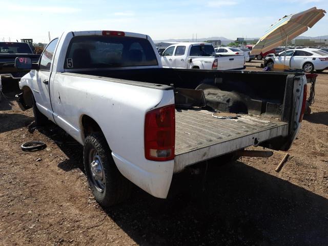 Photo 3 from auction – 2004 DODGE RAM 2500 S with VIN 3D7KA26D04G256304