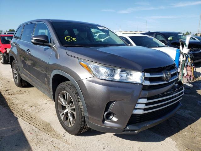 Photo 1 from auction – 2019 TOYOTA HIGHLANDER with VIN 5TDZARFH6KS050469