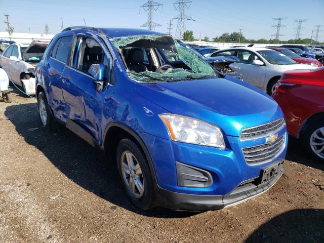 CHEVROLET TRAX 1LT 2016 with VIN KL7CJLSBXGB757087 - Photo from auction