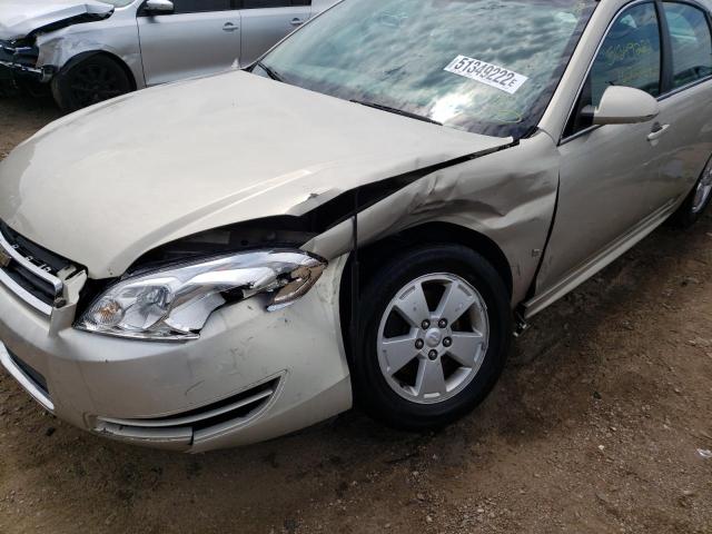 Photo 9 from auction – 2009 CHEVROLET IMPALA 1LT with VIN 2G1WT57K891249470