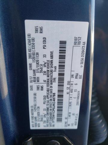 Photo 10 from auction – 2018 FORD F150 SUPER with VIN 1FTEW1CP0JKC48788