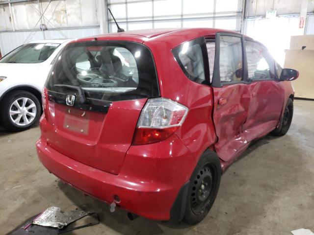 Photo 4 from auction – 2013 HONDA FIT with VIN JHMGE8H33DC068454