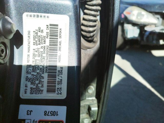 Photo 10 from auction – 2010 TOYOTA COROLLA BA with VIN 1NXBU4EE5AZ262062