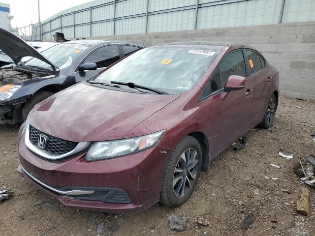 Photo 2 from auction – 2013 HONDA CIVIC EX with VIN 2HGFB2F89DH531116