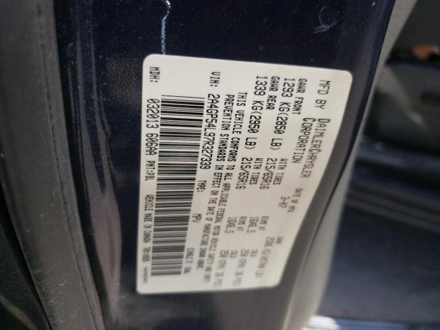 Photo 10 from auction – 2007 CHRYSLER TOWN & COU with VIN 2A4GP54L97R327339