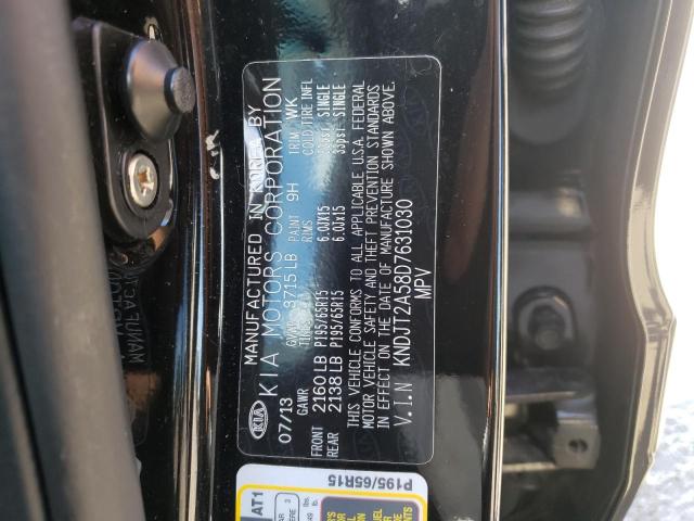 صورة رقم 10 من المزاد - 2013 KIA SOUL مع VIN KNDJT2A58D7631030