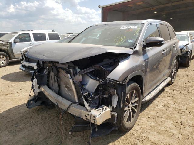 Photo 2 from auction – 2018 TOYOTA HIGHLANDER with VIN 5TDKZRFH8JS538301