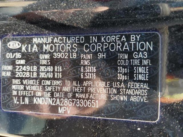 Photo 10 from auction – 2016 KIA SOUL with VIN KNDJN2A28G7330651
