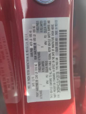 Photo 10 from auction – 2020 MAZDA 3 SELECT with VIN 3MZBPACL5LM129138