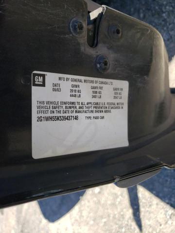 Photo 10 from auction – 2003 CHEVROLET IMPALA LS with VIN 2G1WH55K539437148